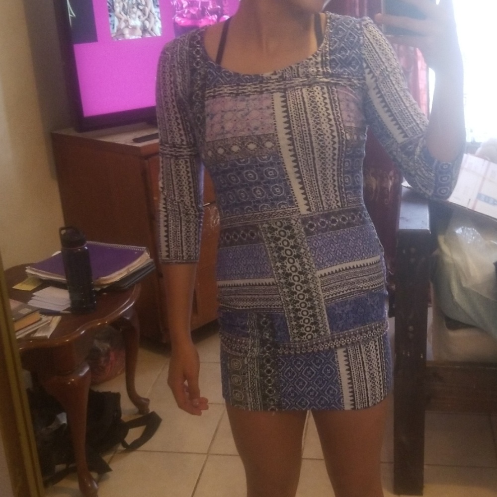 Patterned dress